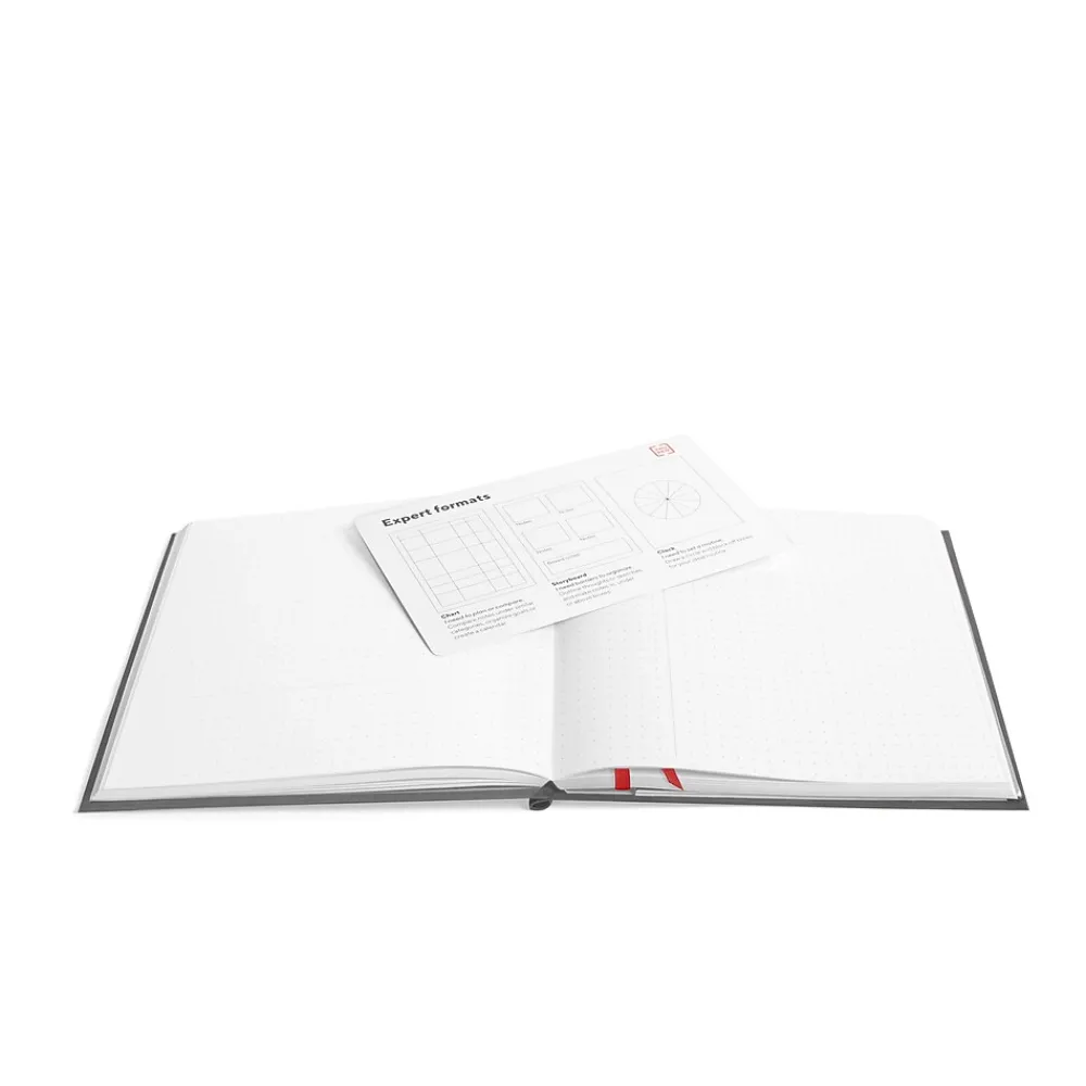 Journals|TRU RED ™ Square Explore Journal, Dotted, (TR58433-CC) Gray