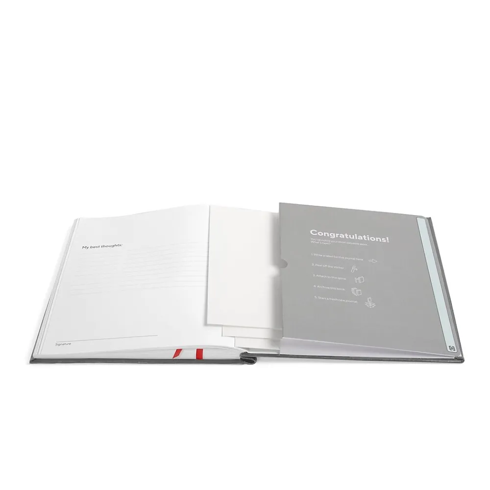 Journals|TRU RED ™ Square Explore Journal, Dotted, (TR58433-CC) Gray