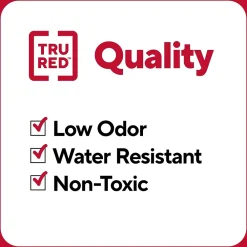 Markers|TRU RED ™ Tank Permanent Markers, Chisel Tip, Black, 5/Pack (TR54523)