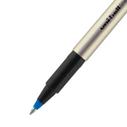 Pens|Uni Deluxe Rollerball Pen,Fine Point, Blue Ink, Dozen (60053)