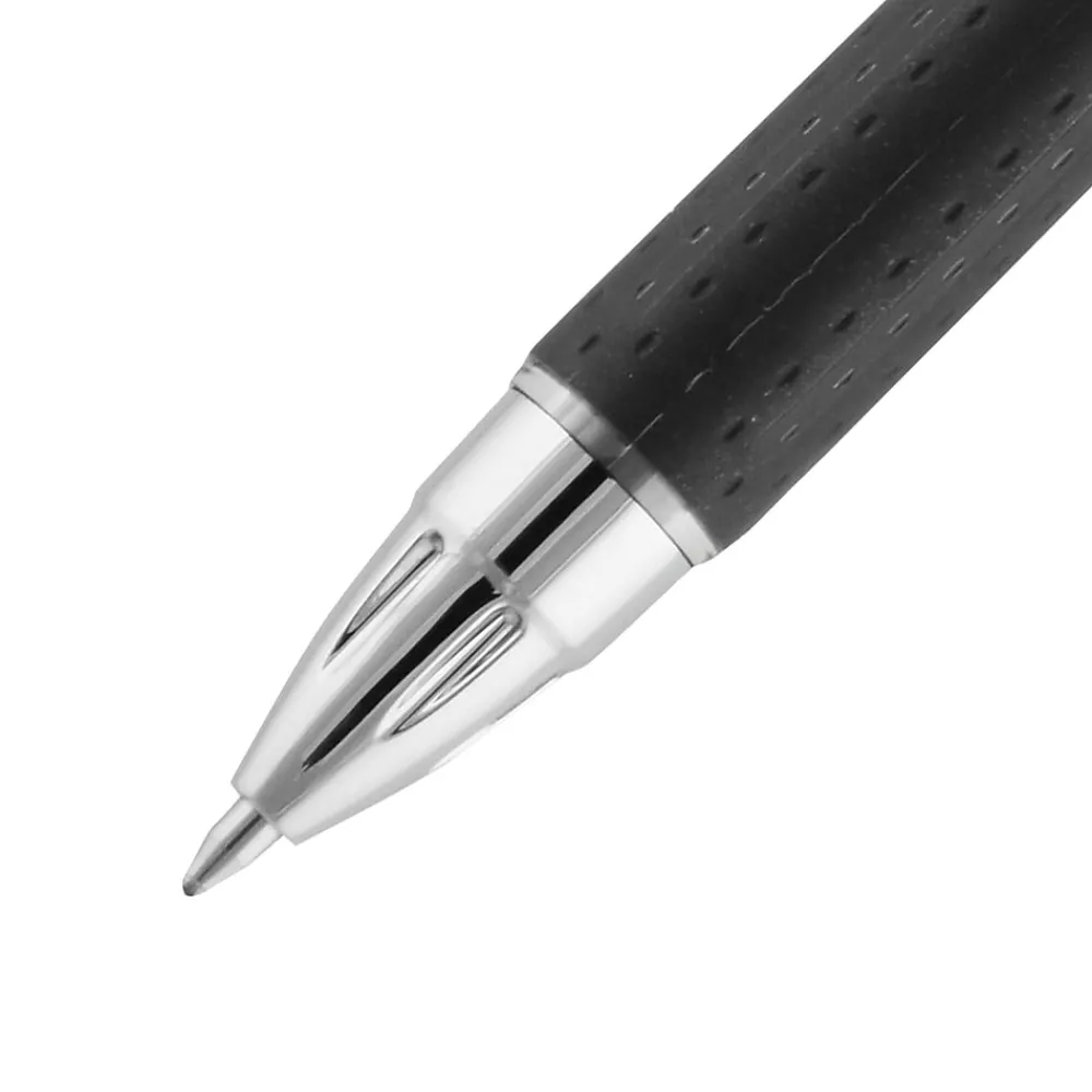Pens|uni-ball uni Jetstream RT Retractable Ballpoint Pen, Medium Point, 1.0mm, Red Ink, Dozen (73834)