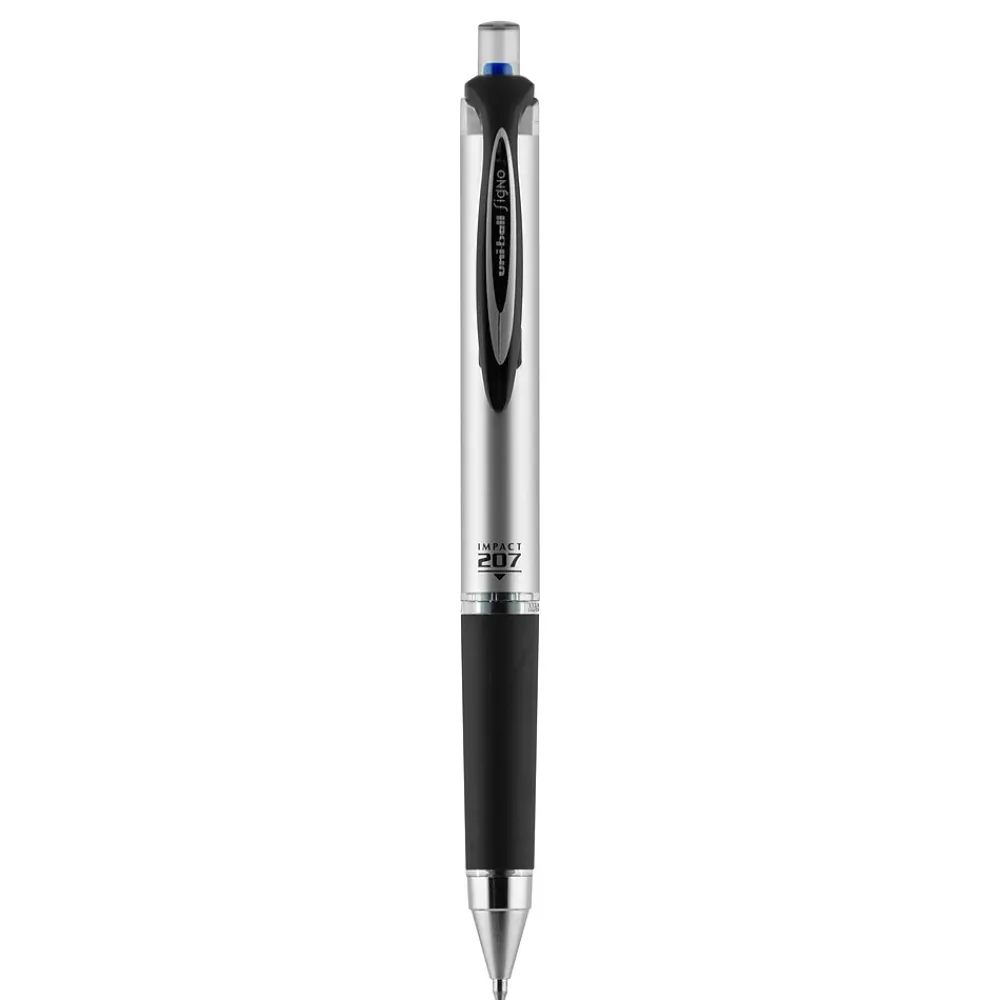 Pens|uni-ball 207 Impact RT Gel-Ink Pen Refill, Bold Tip, Blue Ink, 2/Pack (65874PP)
