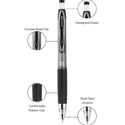 Pencils|uni-ball 207 Mechanical Pencil, 0.7mm, #2 Medium Lead, 2/Pack (90181)