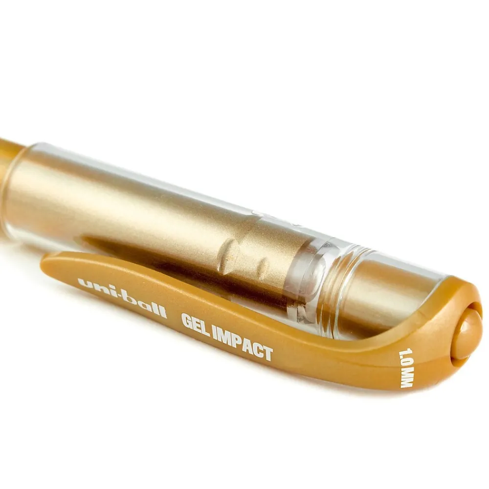 Pens|uni-ball uniball Signo Gel Impact Pens, Bold Point, 1.0mm, Assorted Ink, 3/Pack (1919997)