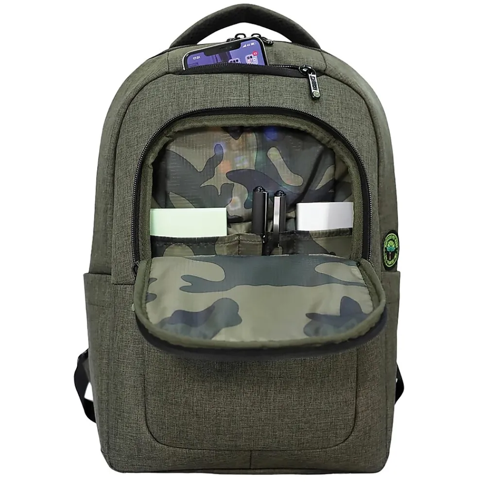 Laptop Bags|Urban Factory CYCLEE City Edition 14" Laptop Backpack, Khaki (ECB34UF)