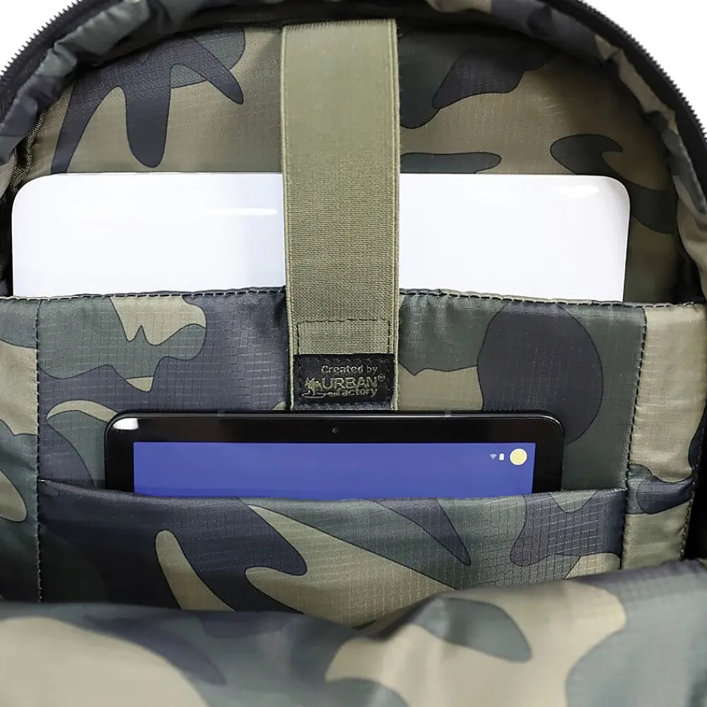 Laptop Bags|Urban Factory CYCLEE City Edition 14" Laptop Backpack, Khaki (ECB34UF)