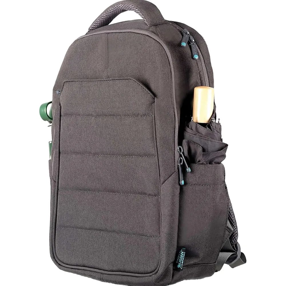 Laptop Bags|Urban Factory GREENEE 14" Laptop Backpack, Gray (ELB14UF)