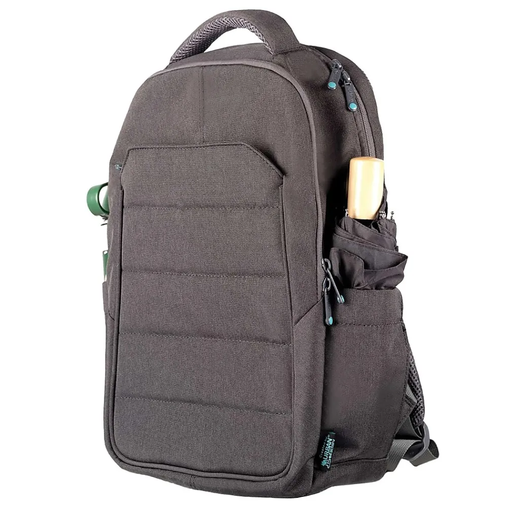 Laptop Bags|Urban Factory GREENEE 15.6" Laptop Backpack, Gray (ELB15UF)