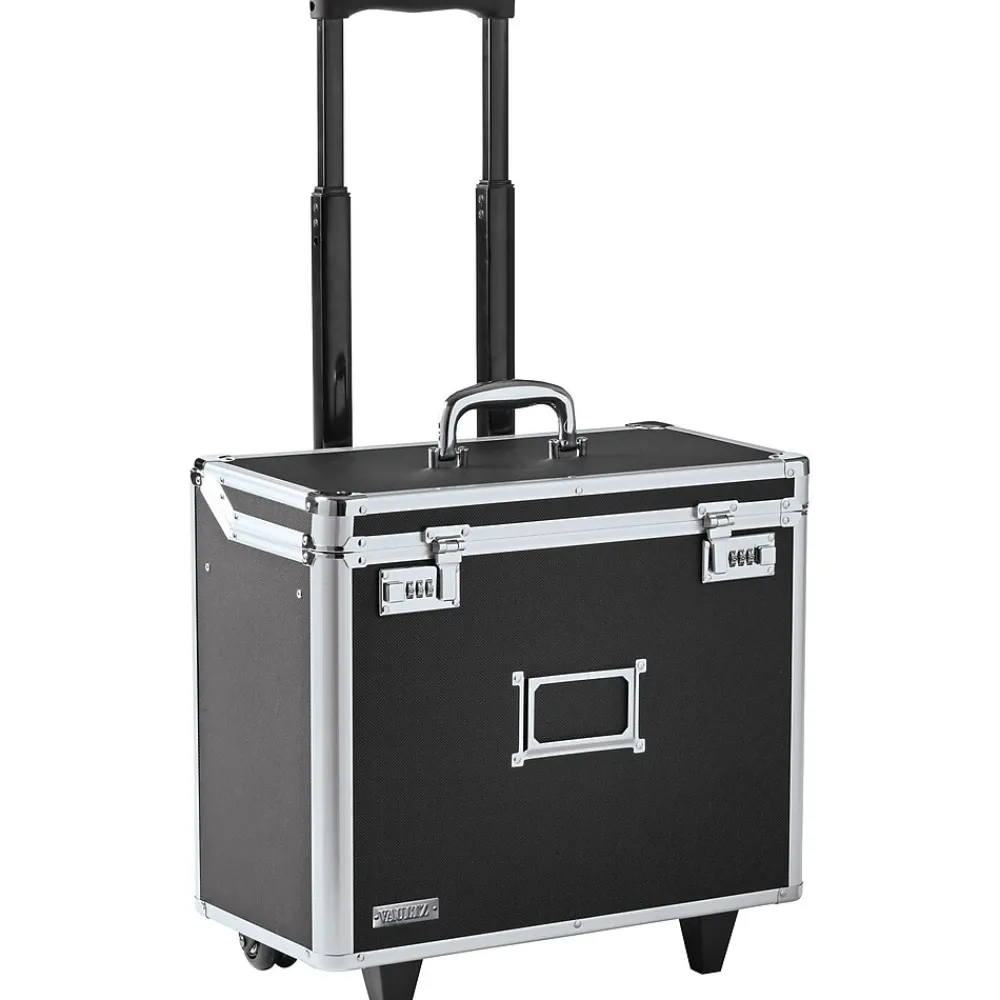 File Storage|Vaultz Idea Stream Locking Mobile Business Case, Legal, Black (VZ00194)