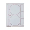 Labels|Verbatim Inkjet Media Labels, White, 7 Labels/Sheet, 50 Sheets/Pack (71126)