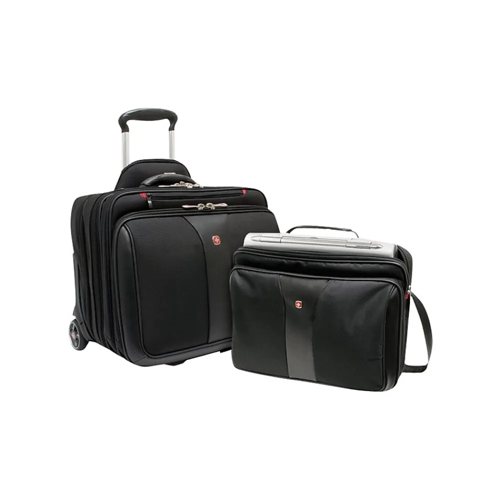 Laptop Bags|Wenger Patriot 17" Polyester Rolling Laptop Bag, Black (67953020)