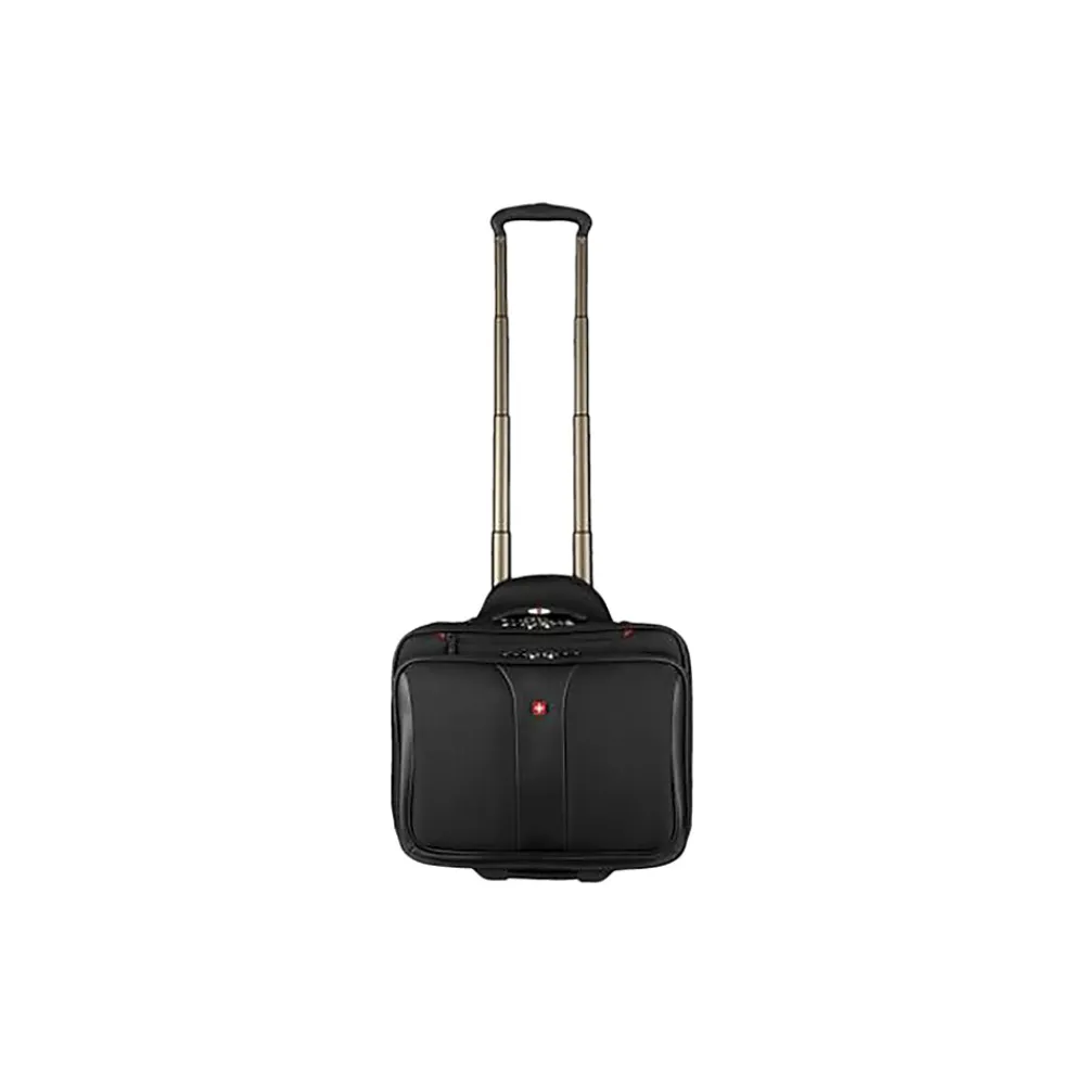Laptop Bags|Wenger Patriot II Two Piece 17" Polyester Rolling Laptop Bag, Black (602685)