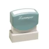 Stamps & Stamp Pads|Cosco Xstamper 2-Color Title Stamps, "RECEIVED" Blue/Red Ink (036033)