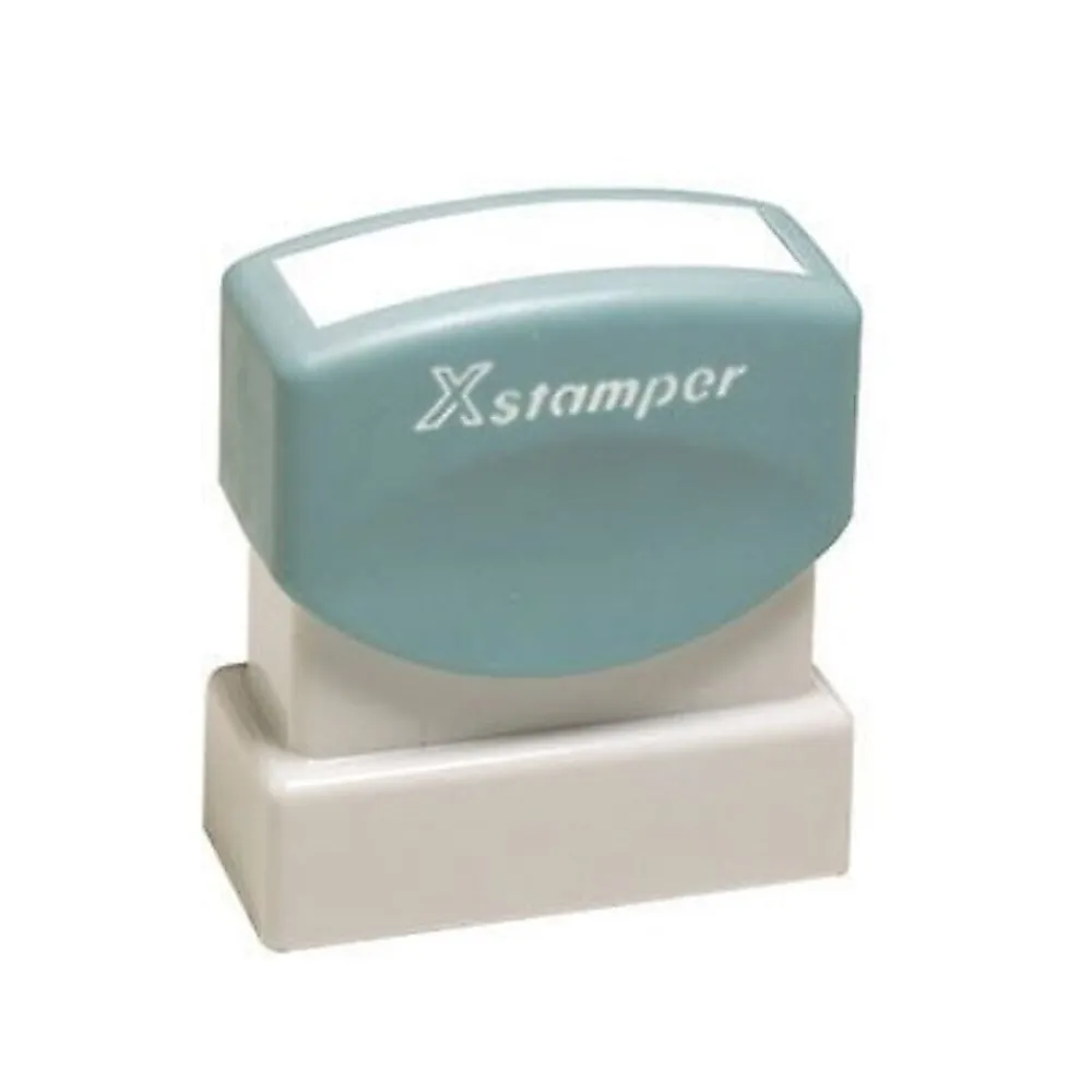 Stamps & Stamp Pads|Cosco Xstamper 2-Color Title Stamps, "RECEIVED" Blue/Red Ink (036033)