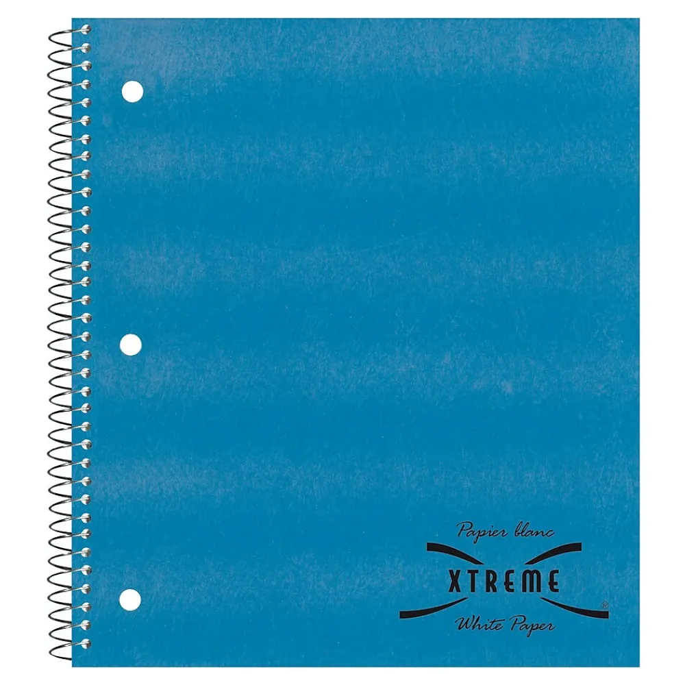 Subject Notebooks|Xtreme Kolor Kraft 1-Subject Notebooks, 8.875" x 11", College Ruled, 100 Sheets, Each (33706)