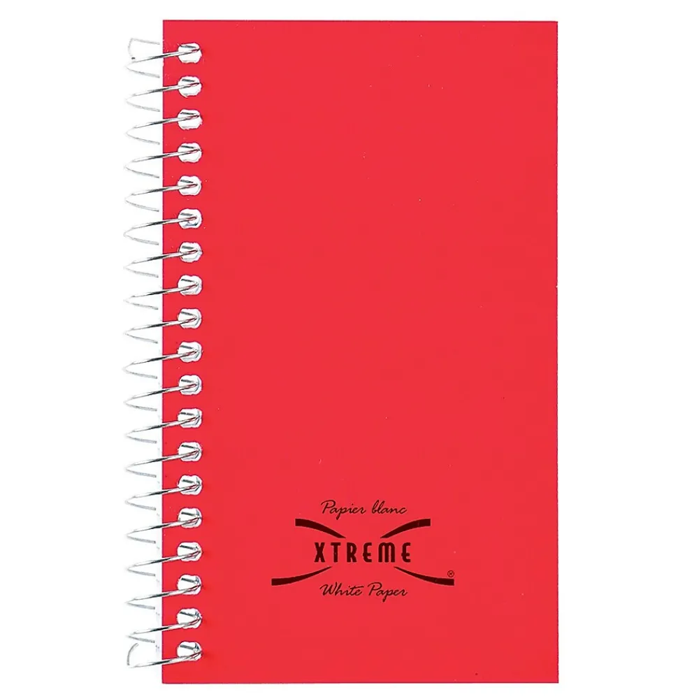 Notepads|Xtreme Memo Pad, 3" x 5", Narrow Ruled, Assorted Colors, 60 Sheets/Pad, 1 Pad/Pack (31220)