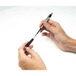 Pens|Zebra F-301 Retractable Ballpoint Pen, Fine Point, 0.7mm, Blue Ink, 2 Pack (27122)