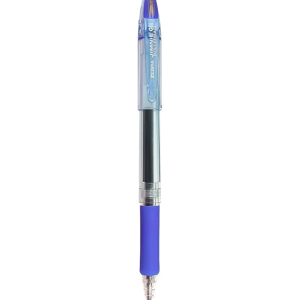 Pens|Zebra Jimnie Rollerball Pen, Medium Point, 0.7mm, Assorted Ink, 24 Pack (14410)