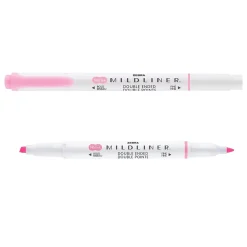 Highlighters|Zebra Mildliner Twin Tip Highlighters, Bullet/Chisel Tip, Complete Assorted, 10/Pack (78101)