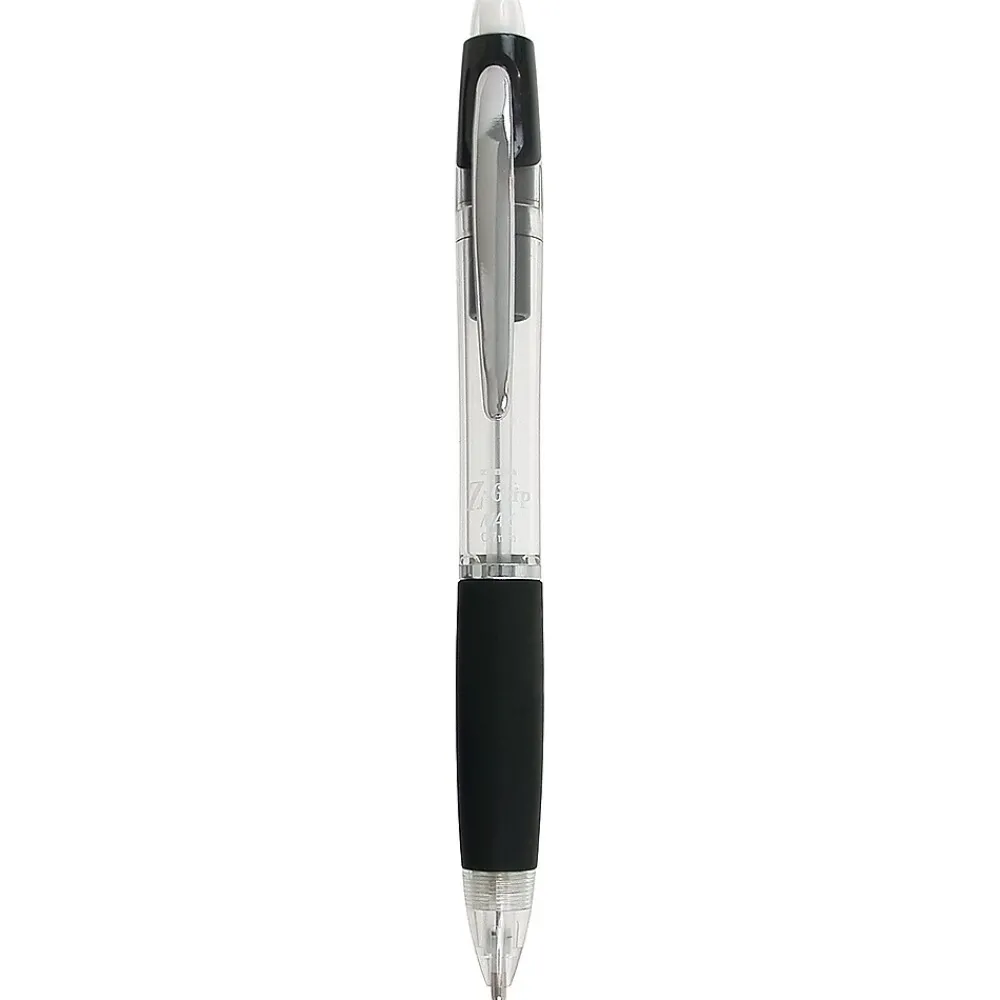 Pencils|Zebra Pen Z-Grip Max Mechanical Pencil, Black Dozen (52610)
