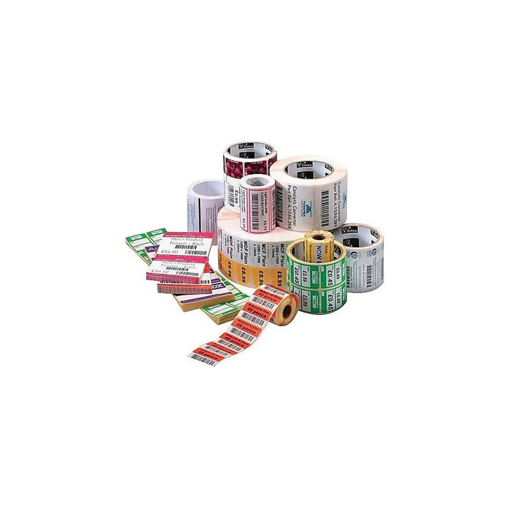 Labels|Zebra Technologies Z-Select 4000T Thermal Transfer Labels, 3"L x 4"W, White, 930 Labels/Roll, 12 Rolls/Pack (800274-305)